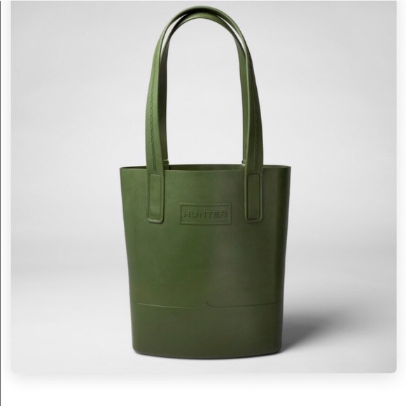 Hunter for Target Handbags - NWT!! HUNTER—Rubber Green Tote from Target Line!!